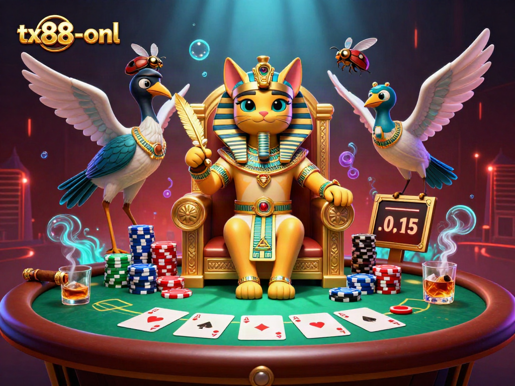 Engage with thrilling poker action at tx88-onl with unique characters and vibrant gaming elements.