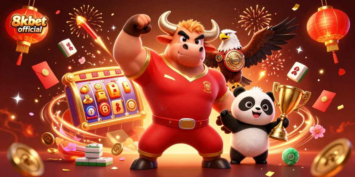 Experience the excitement of gaming with 8xbet official, featuring dynamic characters and vibrant casino elements.