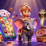 Experience the thrill of jokaroom with vibrant games and Arabian-themed elements.