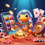Experience exciting wins with sun808 as a Martian gecko uncovers a vibrant casino on Mars.