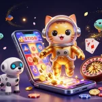 Engage in thrilling gameplay with Dhani win, featuring vibrant slot games and an adventurous cosmic theme.