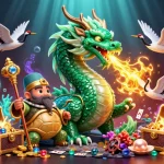 Experience thrilling adventures with F168, featuring immersive casino elements in a vibrant 3D scene.