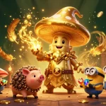 Spin and win with sunwin đổi thưởng 2026's magical treasures in this vibrant 3D casino illustration.