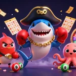 Engage with M98's thrilling lottery adventure featuring vibrant characters and dynamic gaming elements.